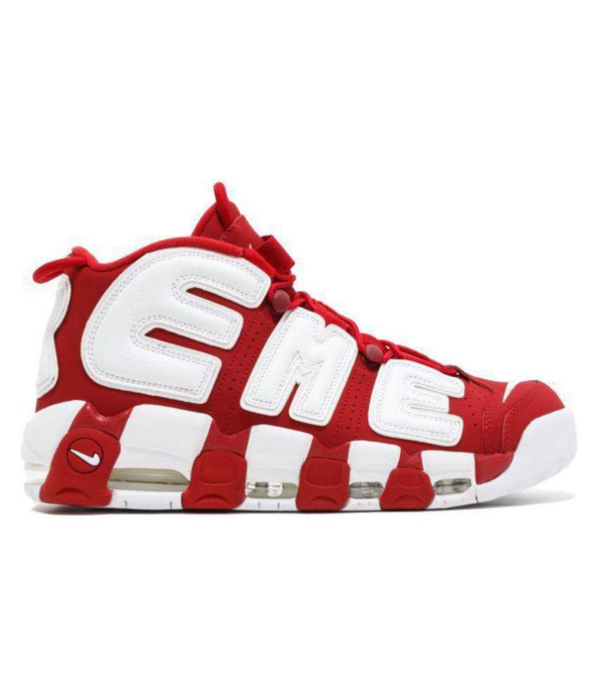 Nike Air Uptempo Supreme Red Running 