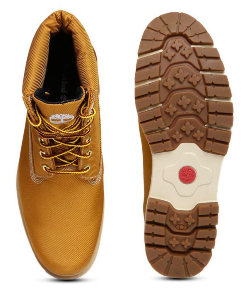 timberland yellow shoes