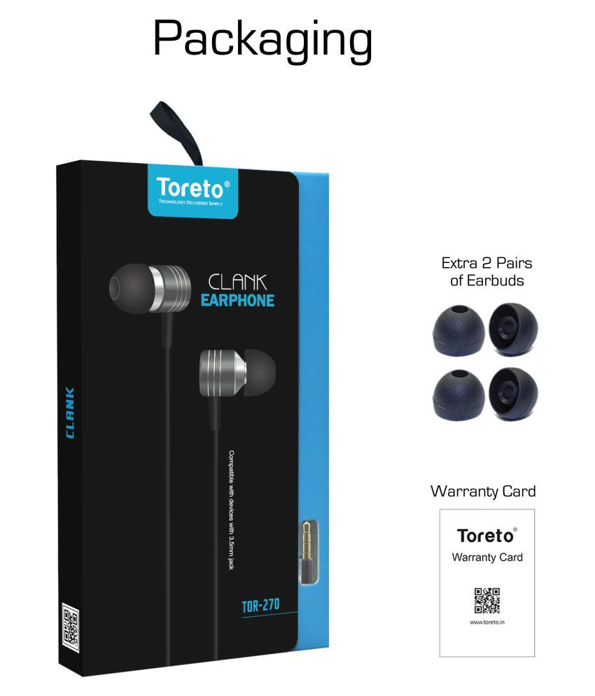 toreto clank earphones