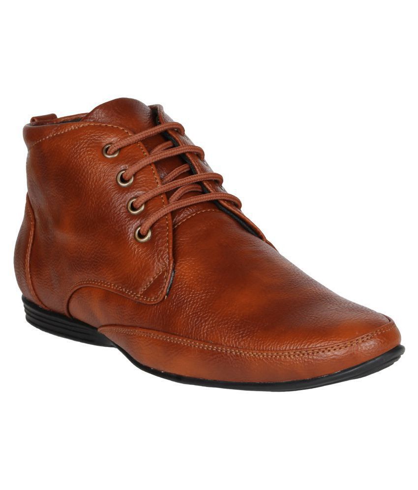 office tan shoes