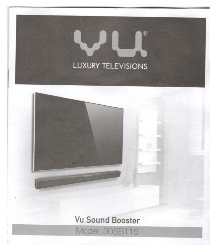 vu sound bar 30sb116