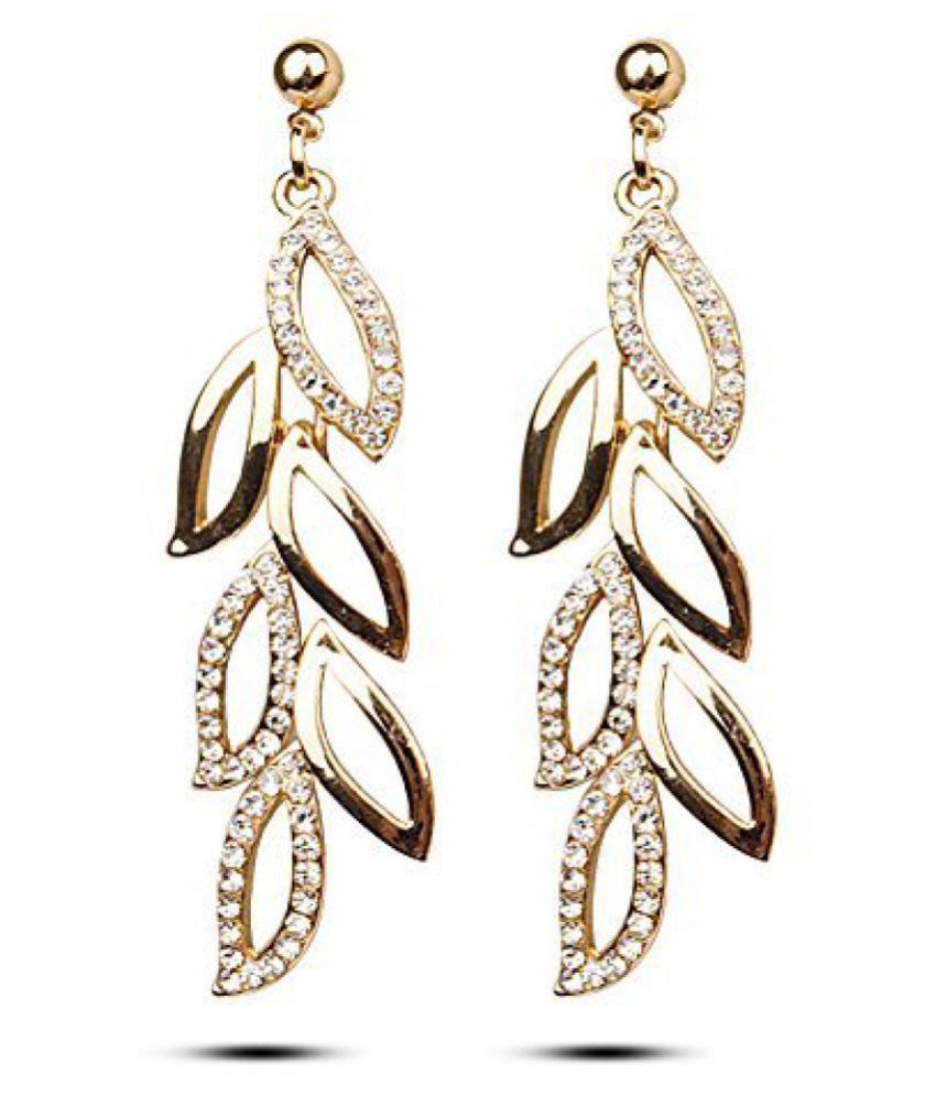     			Youbella Swiss Zircon Dangle & Drop Earrings For Women