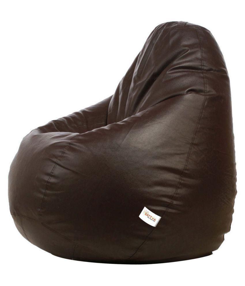 XXL Bean bag with Beans in Brown Buy XXL Bean bag with