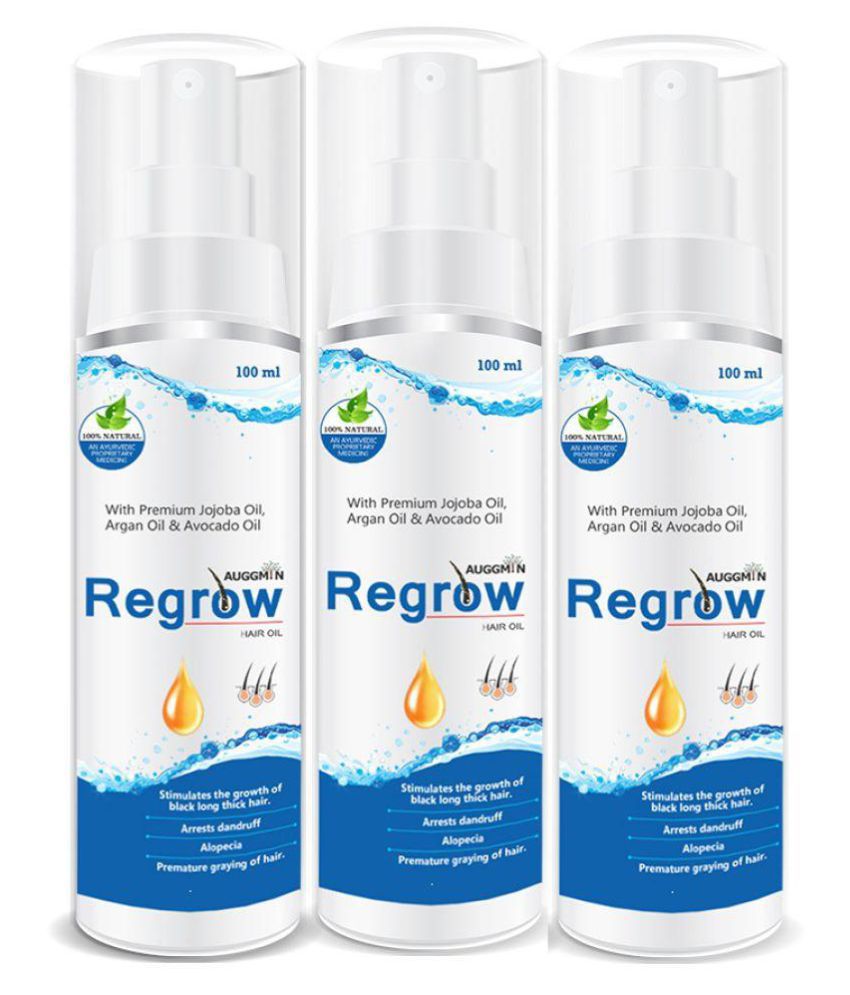 Auggmin Regrow Hair Oil 100 Ml Pack Of 3 Buy Auggmin Regrow Hair