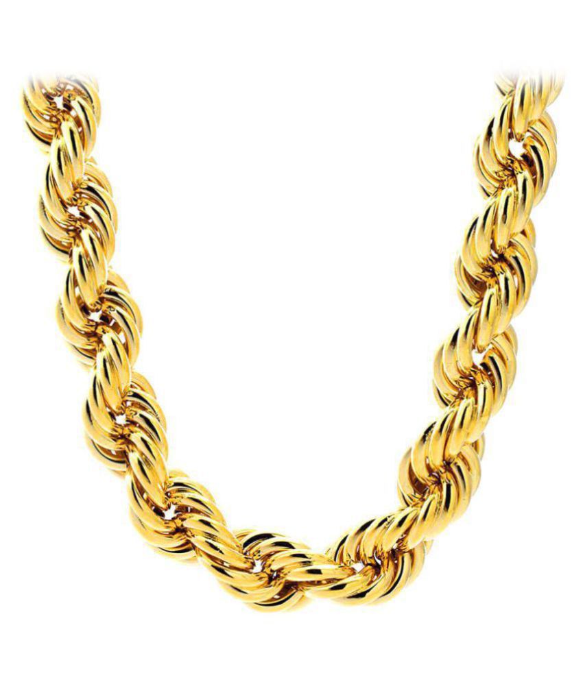     			nitin collection - Gold Plated Chain ( Pack of 1 )