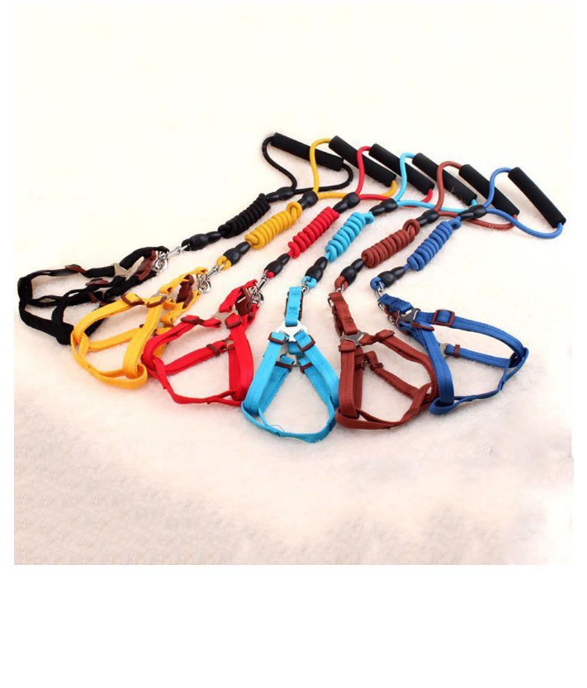Soft Pet Harness Small Dog Chest Strap Rope Cute Puppy with Lead Leash