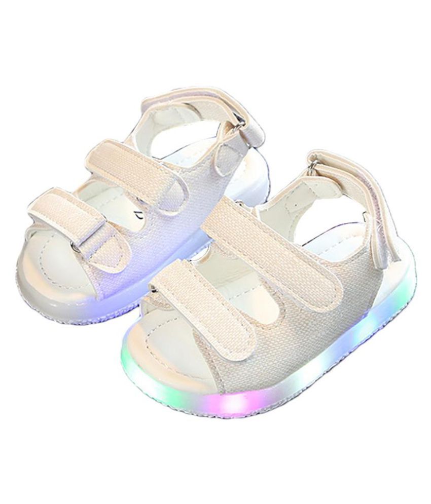 baby sandals with light