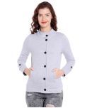 Campus Sutra Cotton Grey Quiltted Jackets