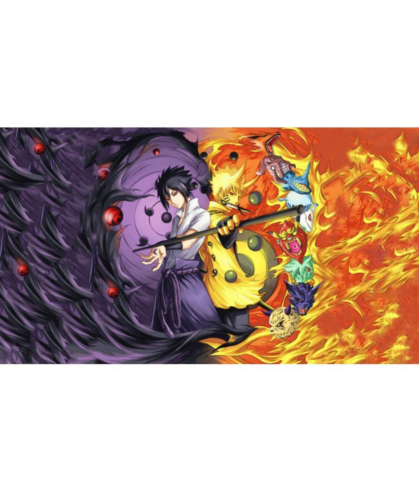 Mahalaxmi Art Craft Designs Naruto Wall Poster Without Frame Buy Mahalaxmi Art Craft