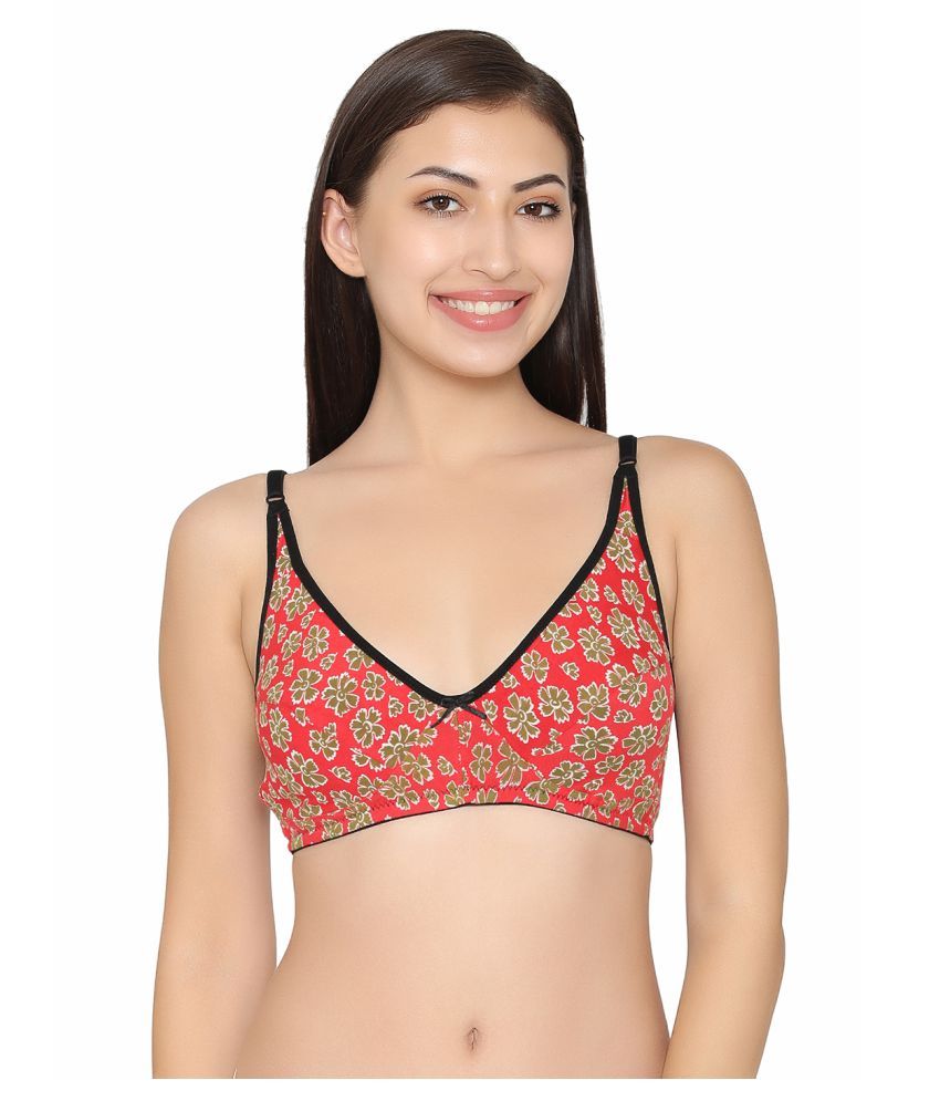     			Clovia Cotton Non Padded Women's T-Shirt Bra ( Black )