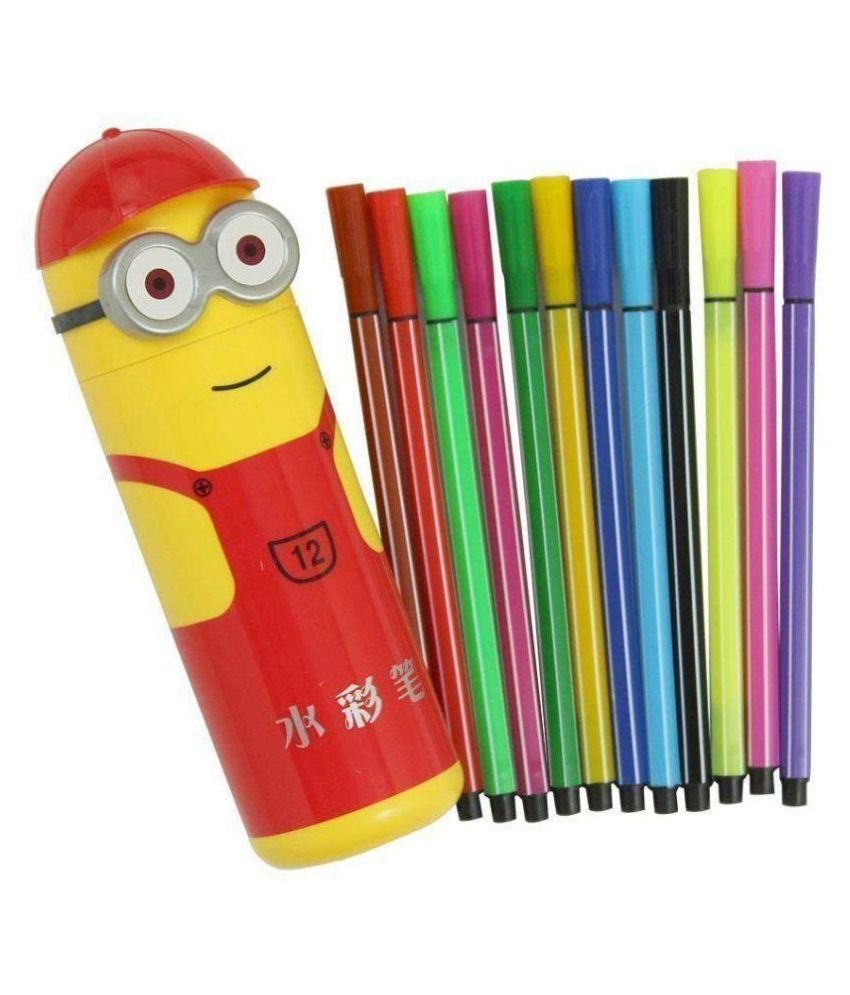 Apx Sketch Pen Box, Sketch Pen Colors For Kids (Pack Of 9) Buy Online at Best Price in India