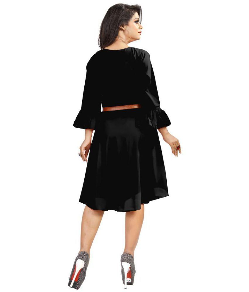 white angel sleeve dress