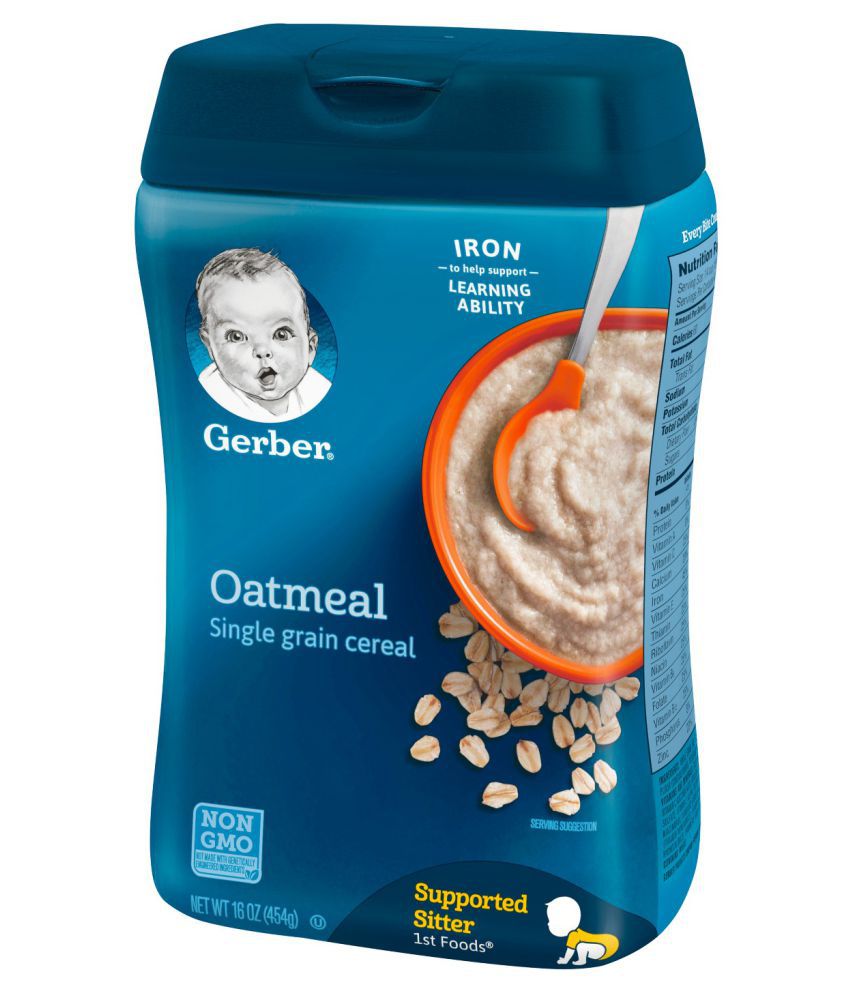 Buy Gerber Gerber Oatmeal Single Grain Cereal 227g Infant Cereal for 6