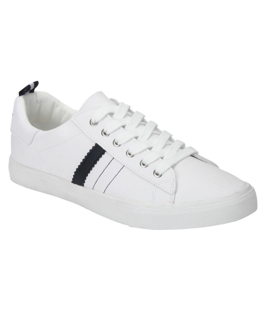 red tape white casual sneakers