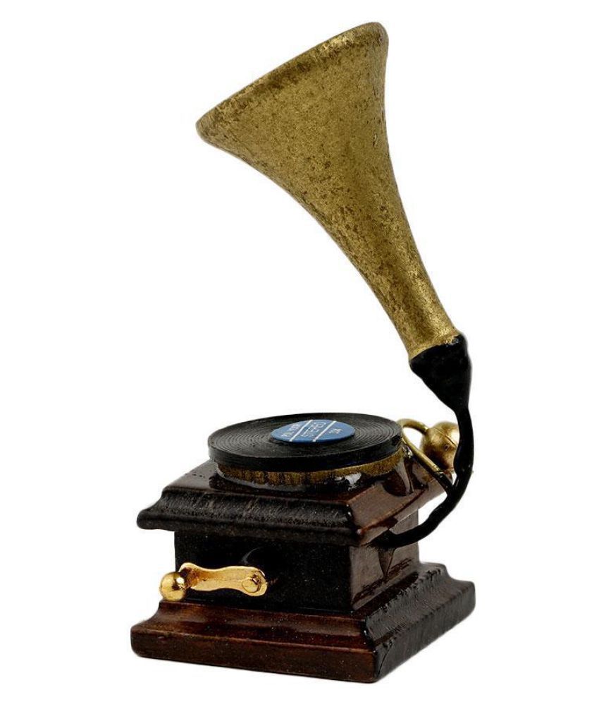 Dollhouse Miniature Victorian Gramophone Vintage Record Player 1/12th Scale 