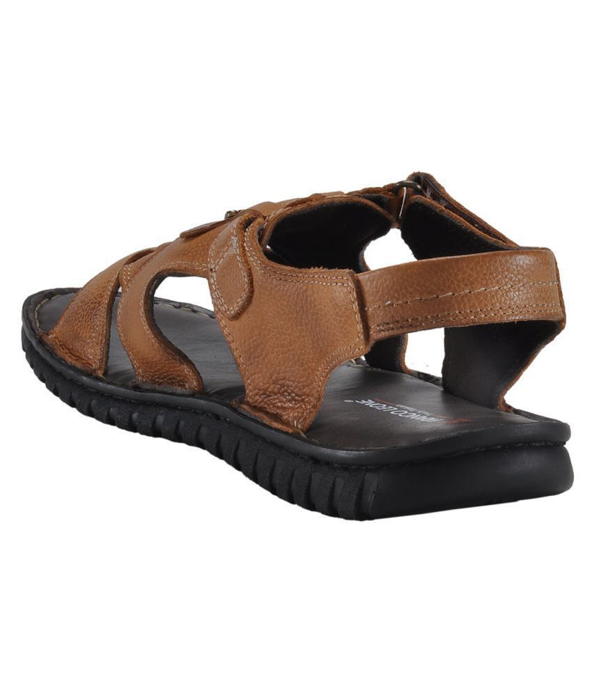 franco leone men's leather sandals and floaters