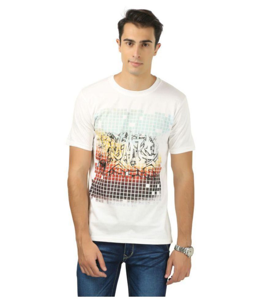 Shalini Apparells White Half Sleeve T-Shirt - Buy Shalini Apparells ...