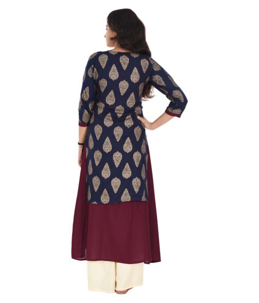 kurti double layer