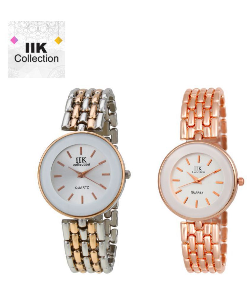     			IIK Collection Combo Analog Wrist Watch For Women & Girls  (IIK-1047W-1062W)
