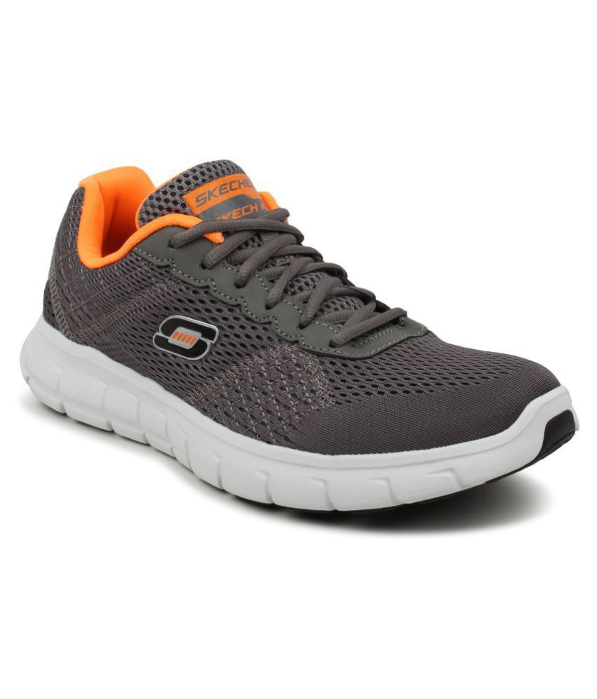 Skechers Gray Running Shoes - Buy Skechers Gray Running Shoes Online at