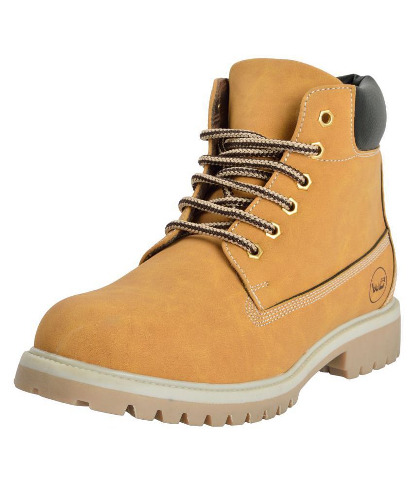 camel colored flat boots