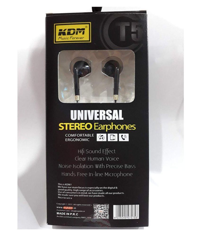 kdm t5 earphones price