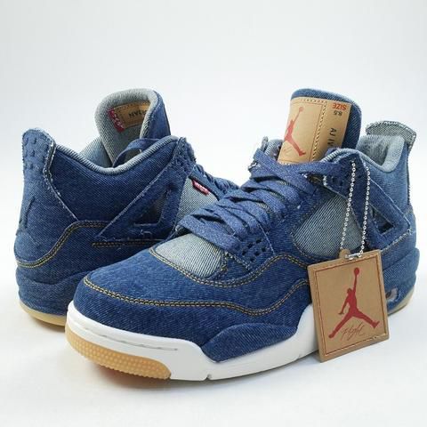 jordan 4 retro levi's denim