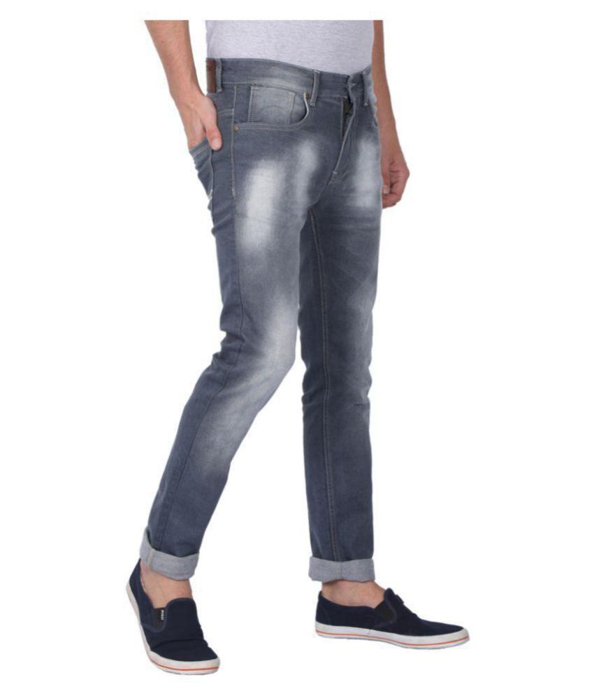 United Colors of Benetton Grey Slim Jeans - Buy United Colors of ...