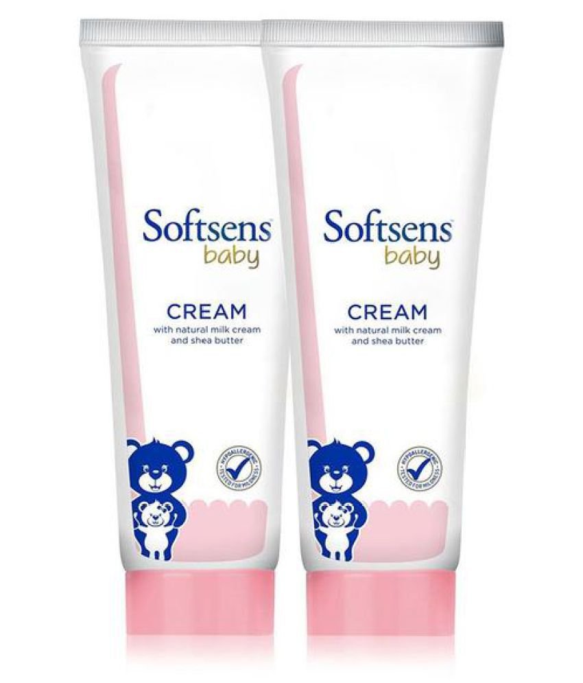     			Softsens Baby Moisturizing Cream 100g (Pack of 2) with Natural Milk Cream & Shea Butter
