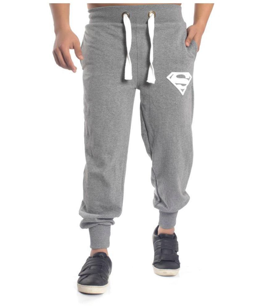 dark grey fleece joggers