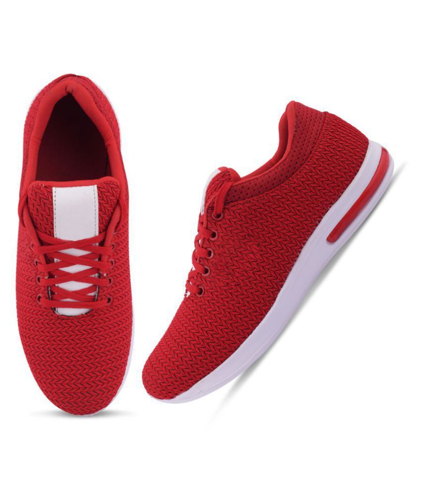 BUTCHI Red Running Shoes - Buy BUTCHI Red Running Shoes Online at Best ...