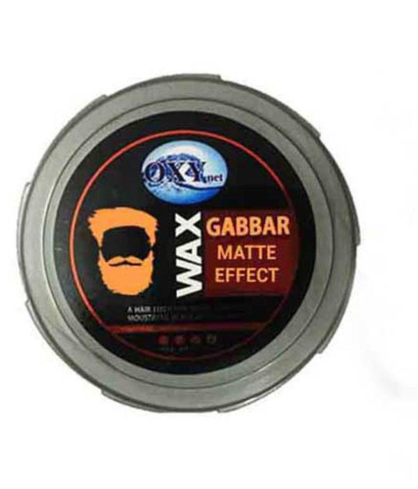 Blushia Gabbar Hair Wax With Matte Finish Cold Wax For Men 85 Gm