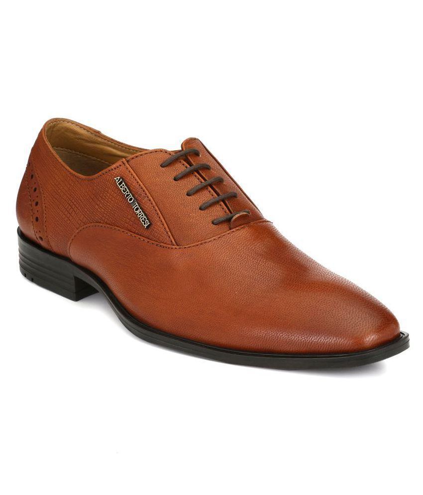 alberto torresi men's leather formal shoes