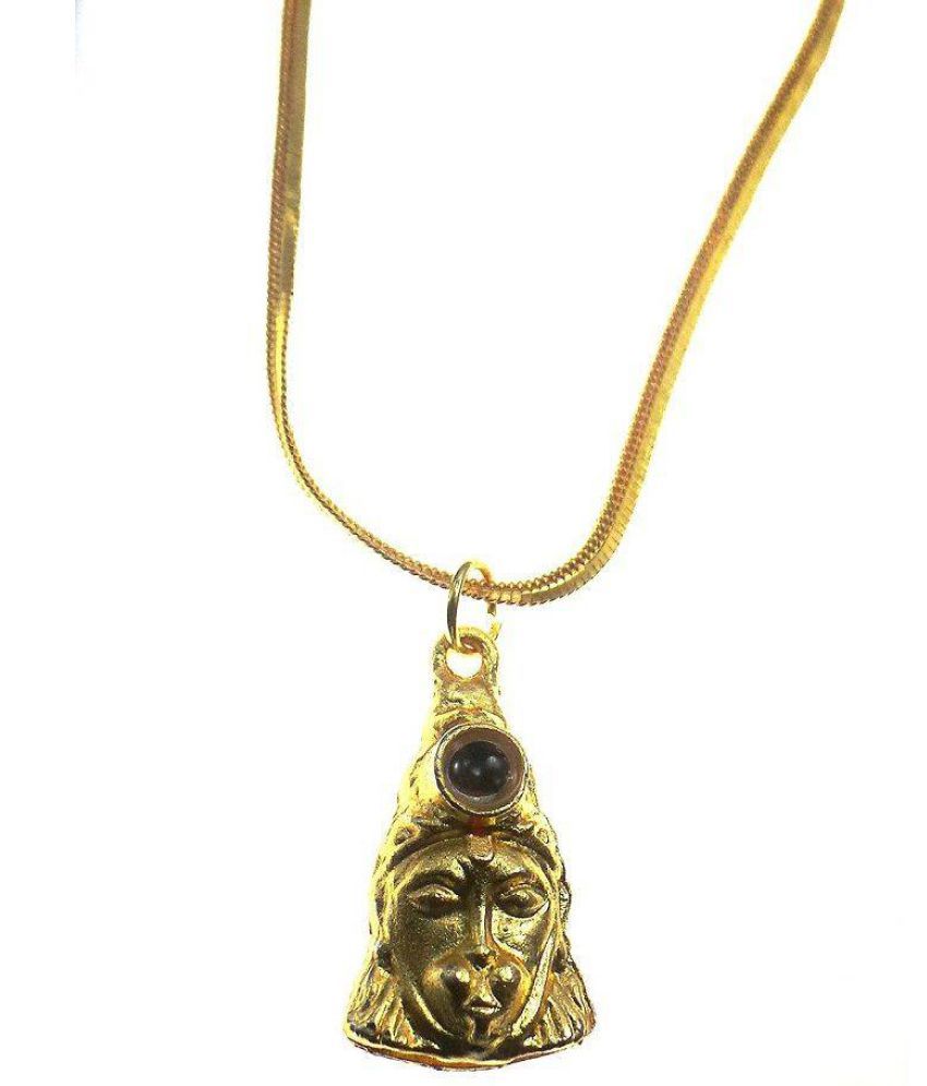     			Lord Shiva Gold Plated Hanuman Chalisha Yantra