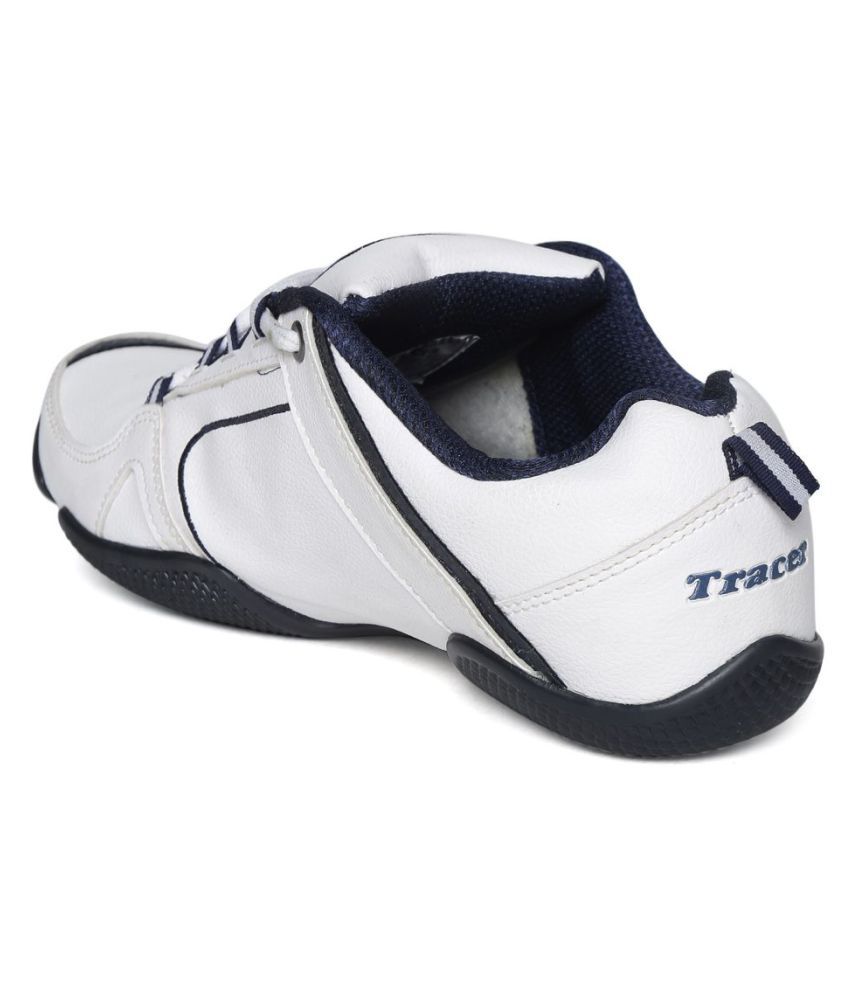 Tracer White Running Shoes - Buy Tracer White Running Shoes Online at ...