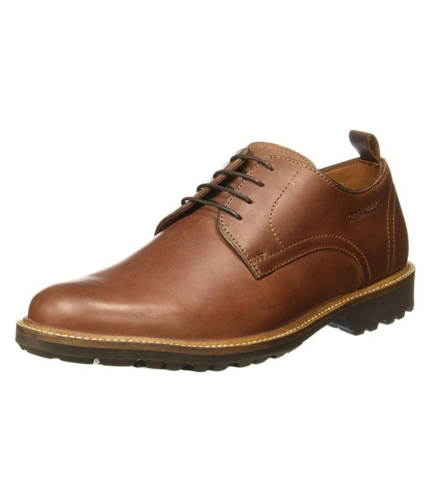 Hush Puppies Derby Artificial Leather Brown Formal Shoes Price in India ...