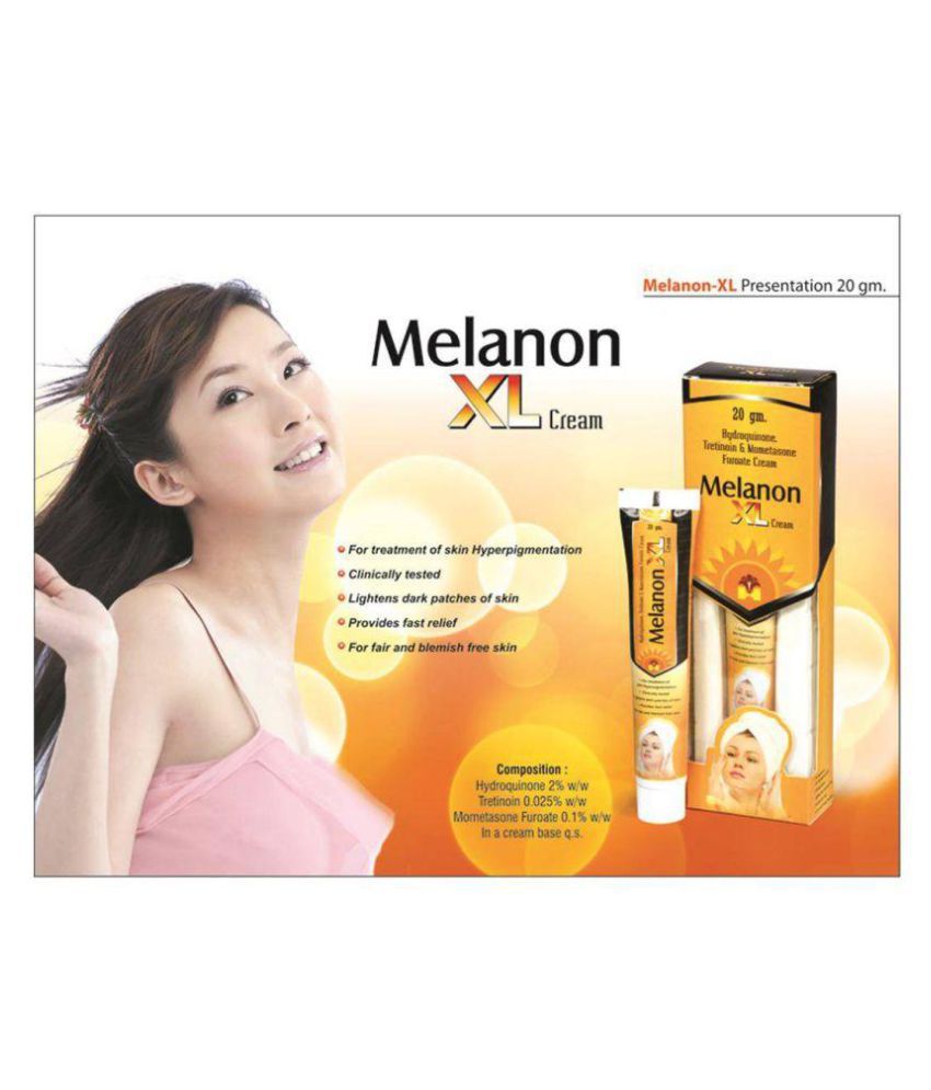     			Melanon Xl Cream Night Cream Remove Dark Spots 20 gm each gm Pack of 2