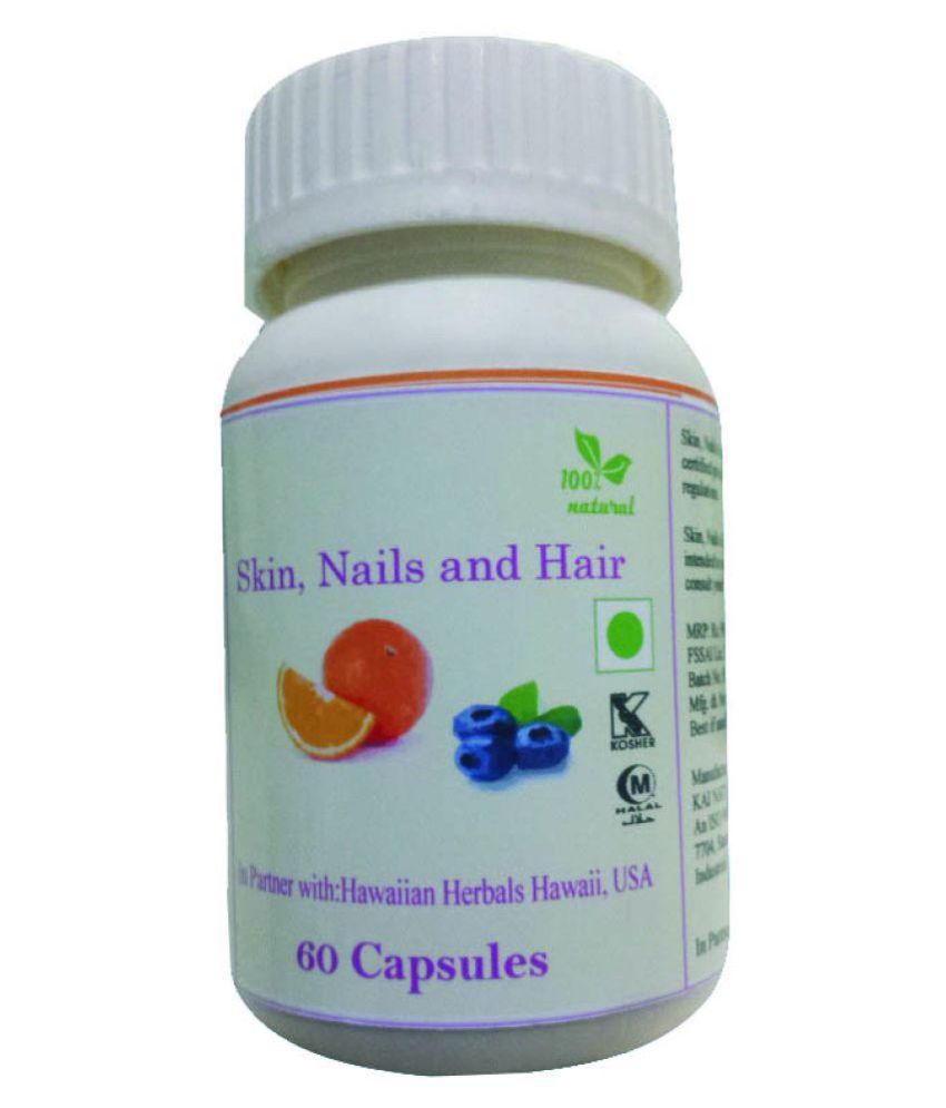 hawaiian herbal skin, nails and hair capsule -1 Same Drops ...