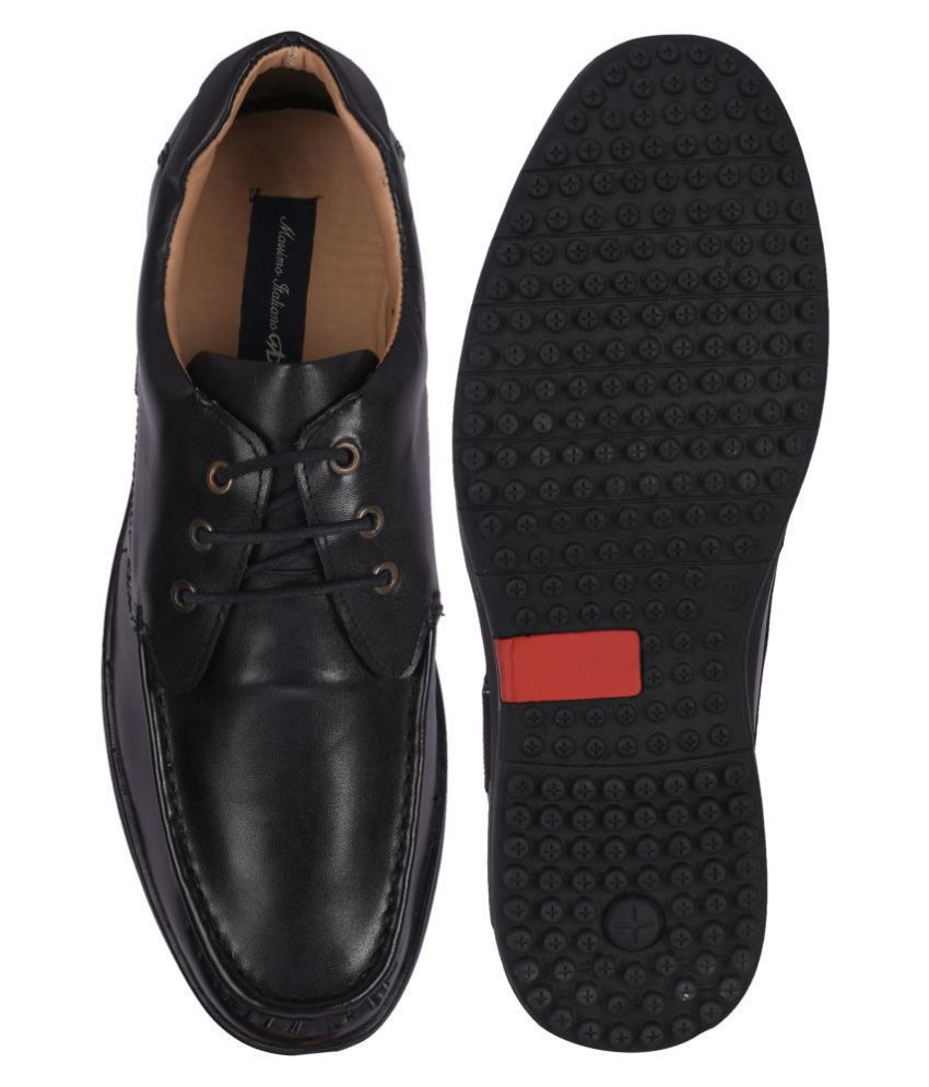 Massimo Italiano Black Casual Shoes - Buy Massimo Italiano Black Casual ...
