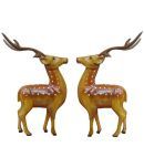 Binandita Art and Crafts Brown Wood Handicraft Showpiece - Pack of 1