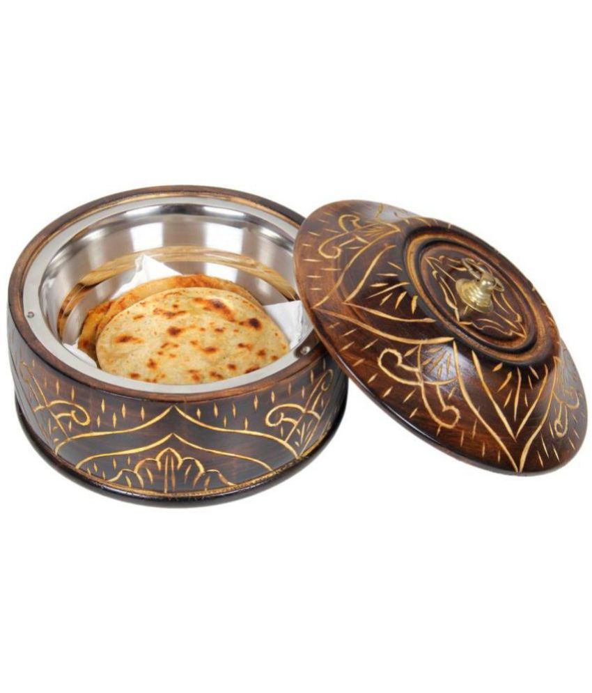 Desi Karigar Wooden Handicraft Casserole Buy Online at Best Price in