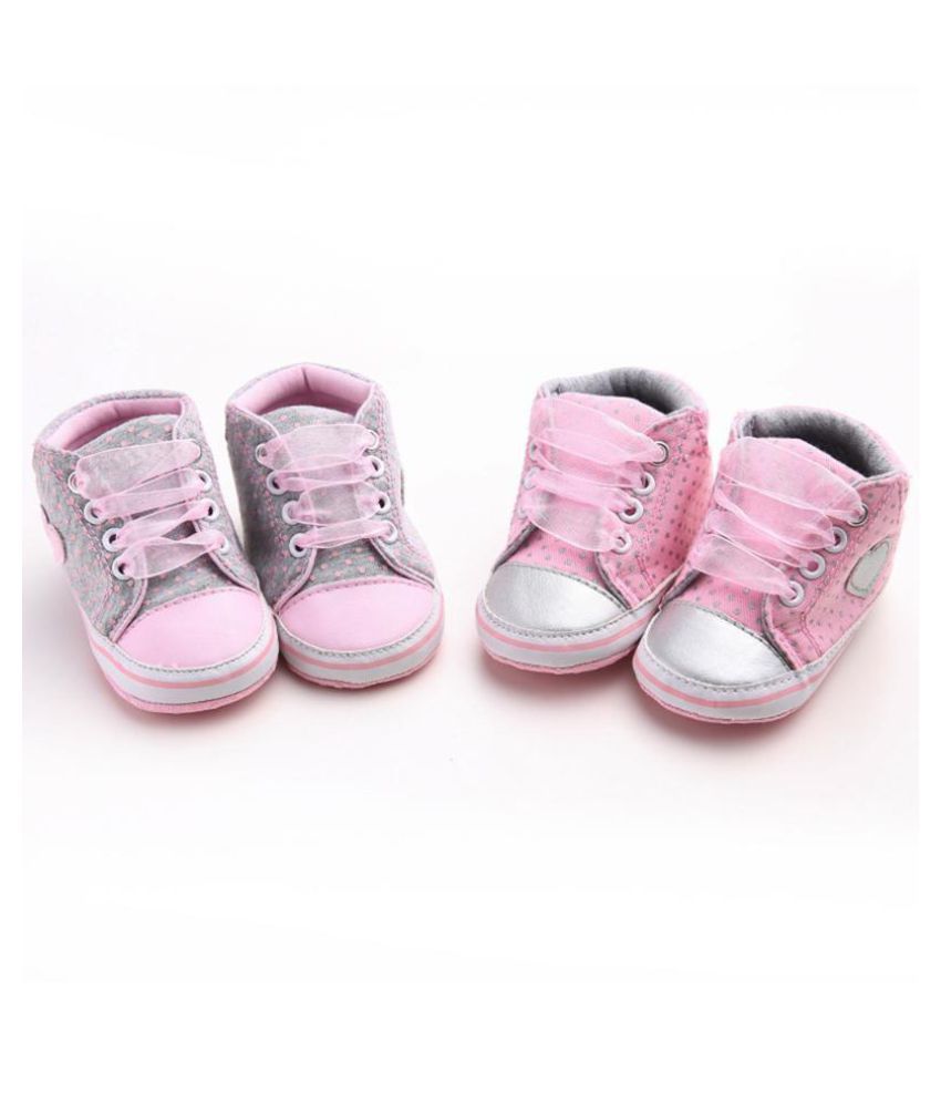 0-18M Baby Shoes Girls Soft Soles 