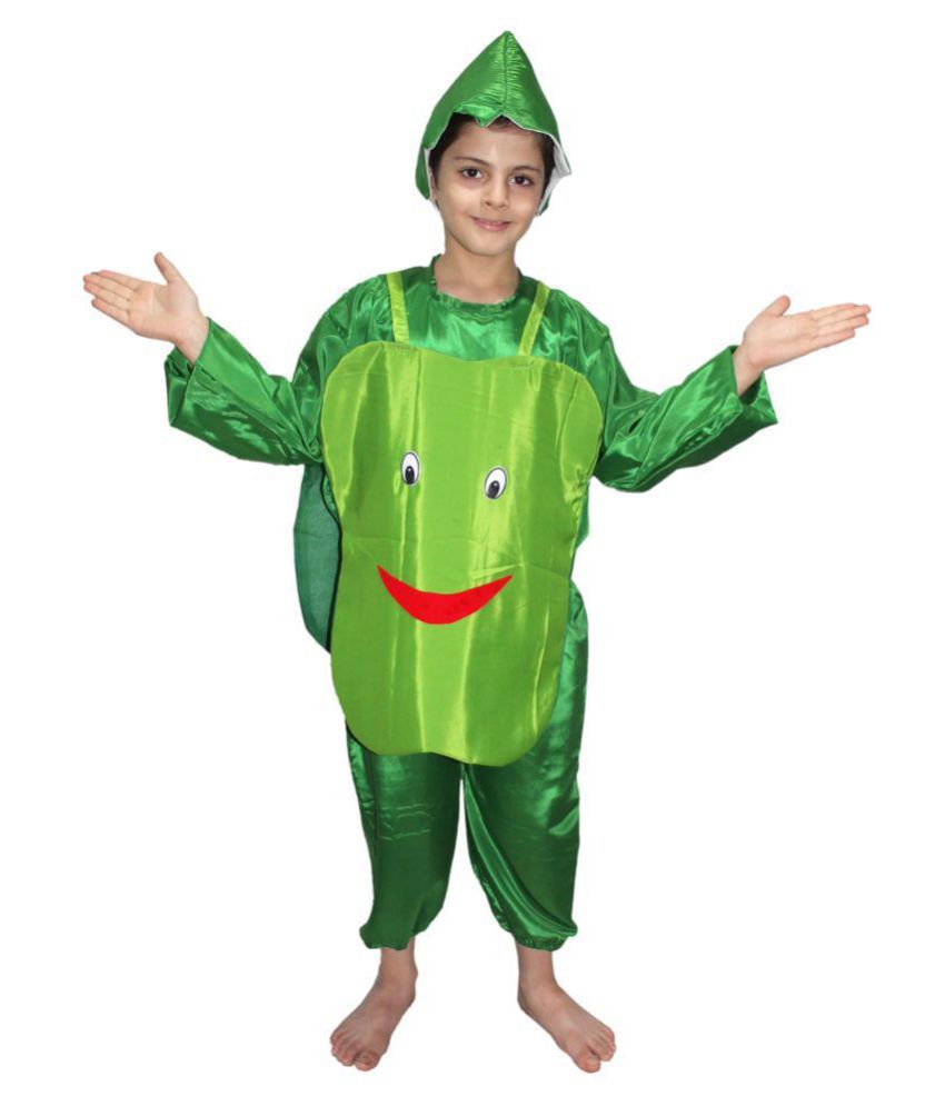     			Kaku Fancy Dresses Green Capcicum Fancy Dress