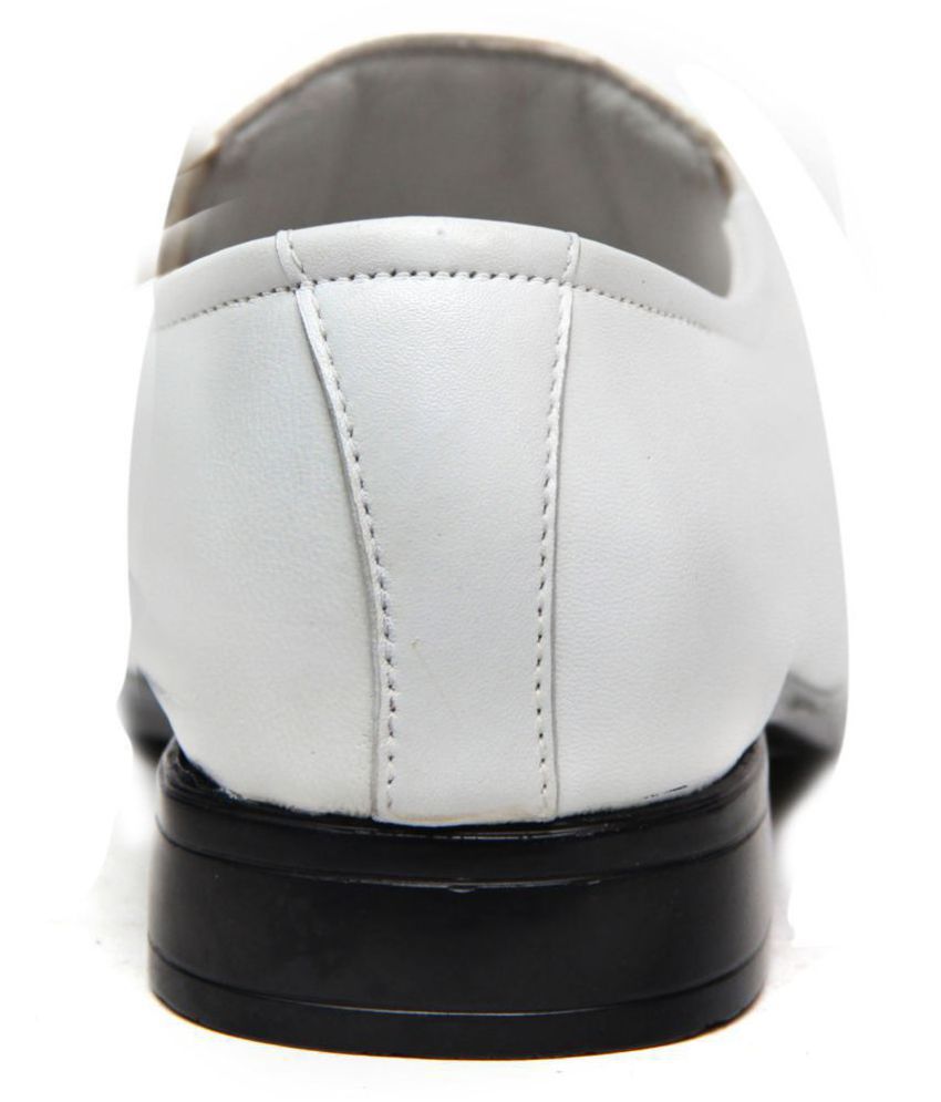 C Comfort Genuine Leather White Formal Shoes Price in India- Buy C ...