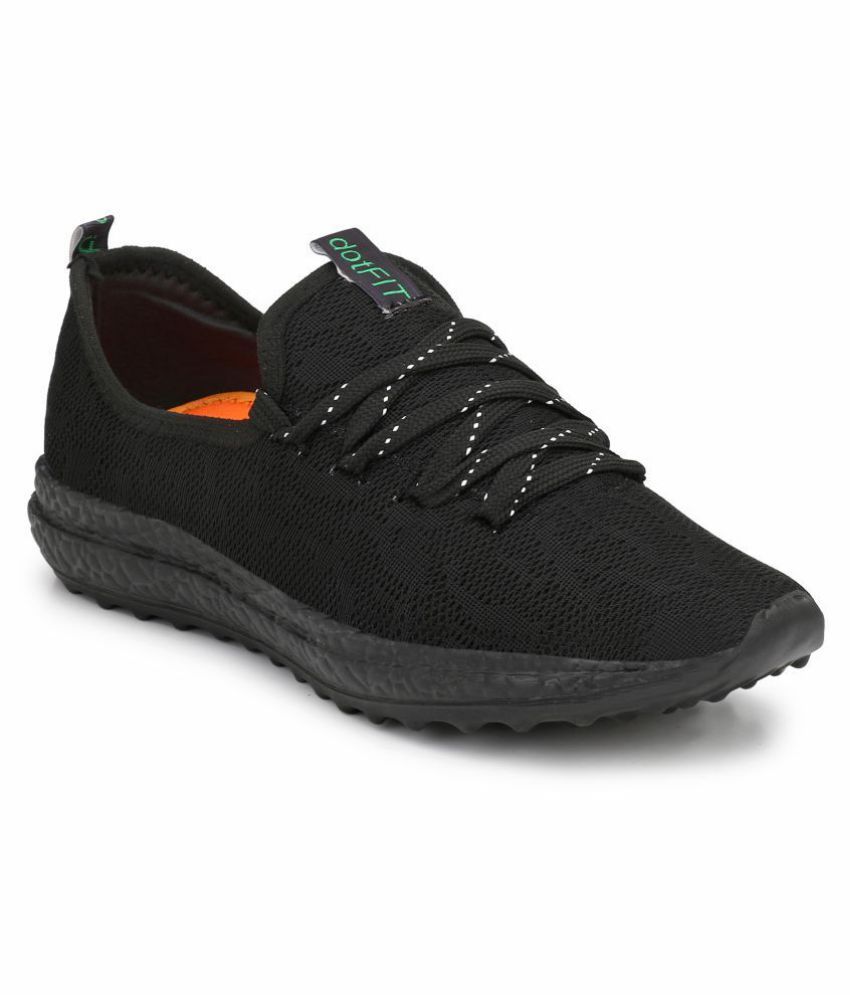 DOTFIT Black Running Shoes Buy DOTFIT Black Running Shoes Online at