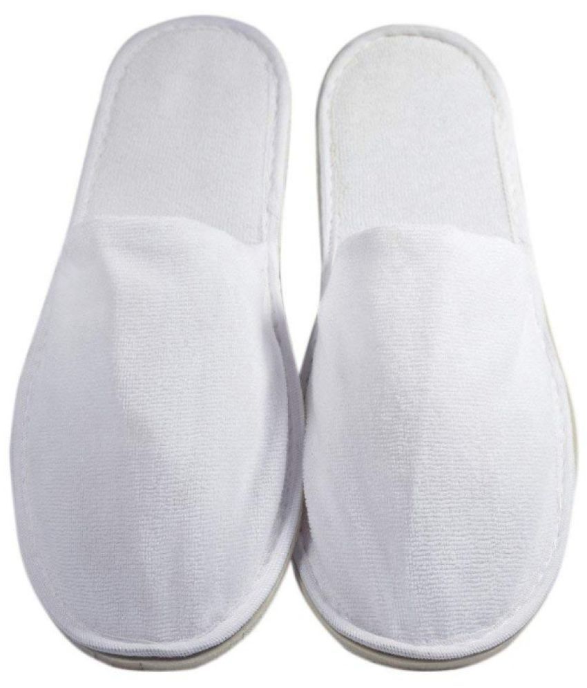 Ailsie White Polyethylene Bath Slippers - Buy Ailsie White Polyethylene ...