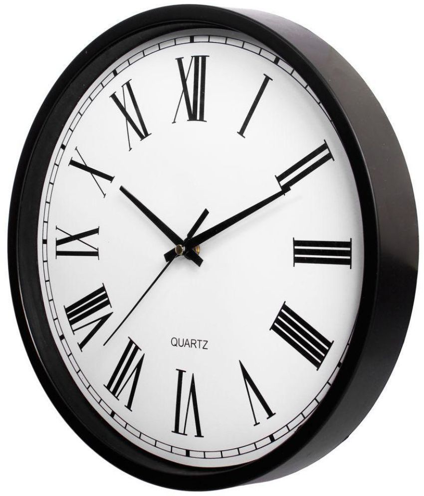Efinito Circular Analog Wall Clock ( 28 x 5 cms ): Buy Efinito Circular ...