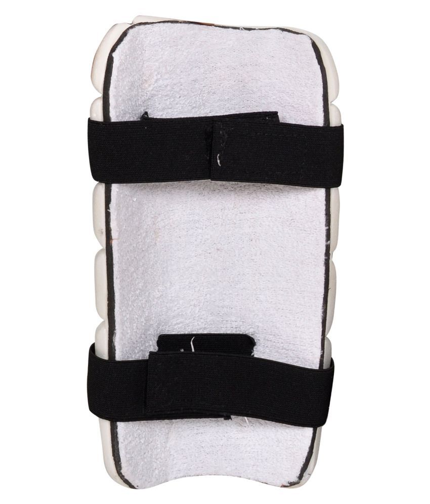 SVR Cricket Elbow Guard in White for All Age Groups Pack of 1, Full