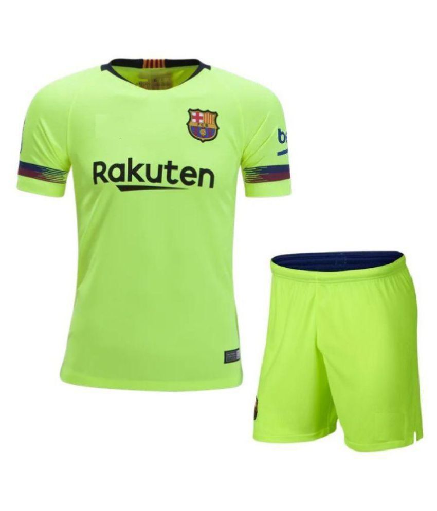 barcelona green away kit