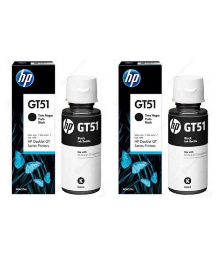 hp gt51 black ink price